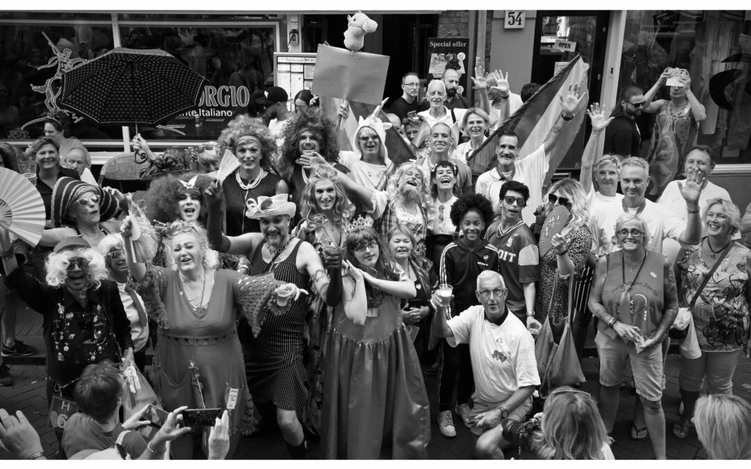 groepsfoto 2022 bij Cafe t Mandje